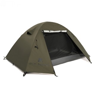 MOBI GARDEN 陽光 3 背包露營帳篷, 綠色, 2到3人