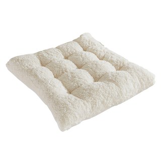 Everhouse 加厚方形椅墊坐墊 - 白色