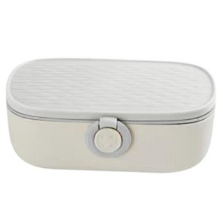 Readyello 家用圓形針線盒縫紉套組, 白色, 1組