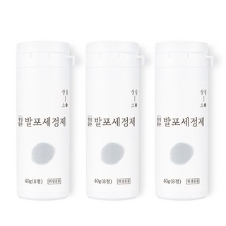 살림소 발포 세정제 텀블러 클리너, 40g, 3개