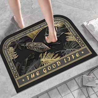 AFAMIC 艾法 橡膠珪藻土防滑軟地墊, 12, 1個