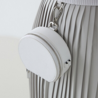 Hotdaysome 皮革高爾夫球收納包, 1個, 白色