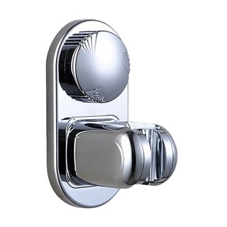 葉子小舖 強力吸盤五檔位蓮蓬頭架, 銀色