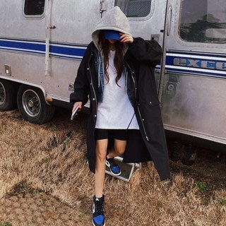 NANING9 女款T Bant軍裝外套