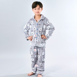 Kids Line 兒童可愛熊睡眠睡衣上下衣套裝