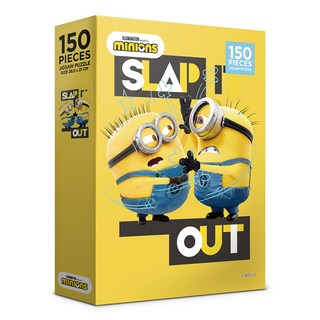 minions 小小兵 卡通圖案拼圖, 150片, AL150-65, 1盒