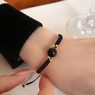 gelluna 女性圓球珠友誼情侶線繩手鍊 D-21