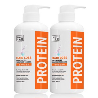 PARKJUN BEAUTY LAB 蛋白質強健髮根護髮素, 500ml, 2個