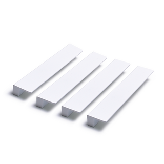 把手世界 羅密歐 2孔 家具把手 P128mm 白色, 4個