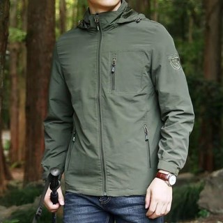 JTL Mountain戶外拉鍊防風夾克