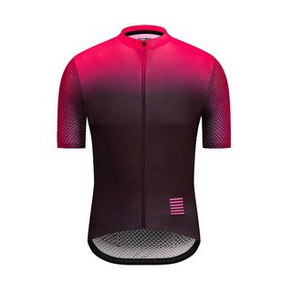 AOULS男士運動簡約多彩後口袋自行車衣 #YJZ011