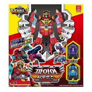 侏羅紀戰警3 變形機器人 火焰龍, 1盒