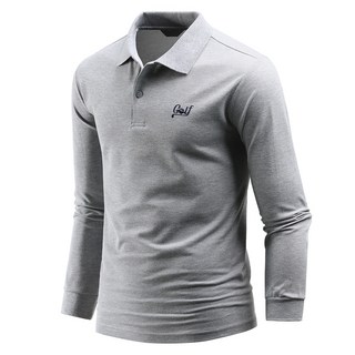 DAKUANG 男款高爾夫刺繡長袖POLO衫 E05JKA_JL3965