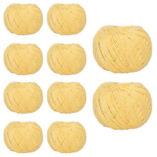 아바타 뜨개실 10p, 813 옐로우, 114m, 10개