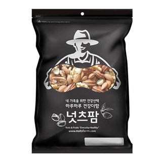 NUTS FARM 杏仁&核桃&長山核桃&夏威夷果綜合包, 800g, 1包