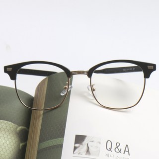 멜라크메 사각 반뿔테 E386