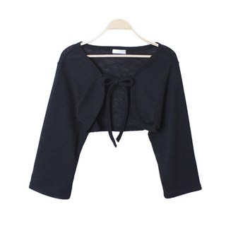 여성용 라라온 아퓨 볼레로 가디건