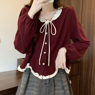 Awesomeful 女款 Nerarium 蝴蝶結開襟衫 A26SPC120807