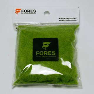 Fores 立體透視模型 建築造景材料 戶外草粉 3號, 淺綠色, 1包
