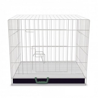 CHANNELPET 寵物方形籠, 1個, 白色