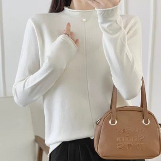 Paperments 女款 Luda 日常高領水鑽針織衫 13237