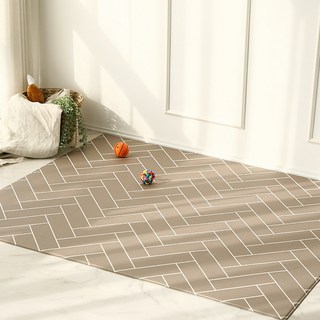 comet 防滑地毯型寵物墊, 亮棕色, 1個