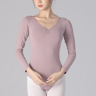 marketpia 女款長袖芭蕾舞緊身衣