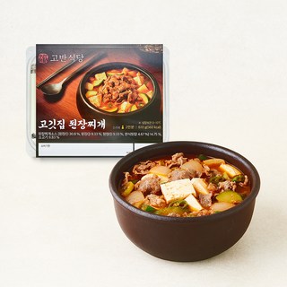 마이셰프 고반식당 고깃집 된장찌개 밀키트 2인분, 610g, 1개