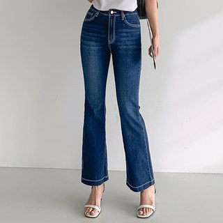 BURU N JUDY 女款修身牛仔喇叭褲 BORGDP503A