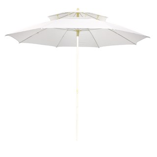 auting 雙層遮陽傘, 白色