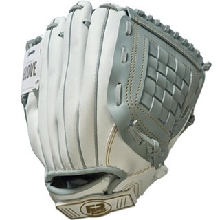 Franklin 快速壘球系列 棒球手套 右投用 22483, 白+灰, 1個