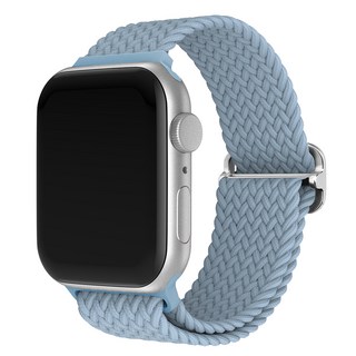 이츠라이프 스마트워치 브레이드 솔로 루프 버클형 스트랩 42 / 44 / 45 / 49mm, 스톤블루
