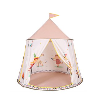 Rainbow Republic 印地安城堡幼兒遊戲帳篷, 混合顏色, 1個