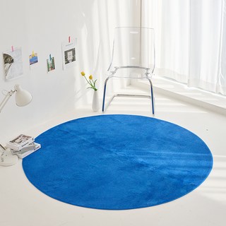 이니띠움 컬러 마일드 원형 러그