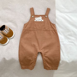 STARDOOR 躲貓貓口袋熊吊帶褲