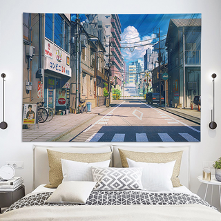 Didrokay 室內裝飾布藝海報, 日本街景