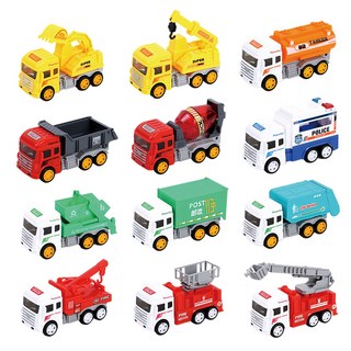 Gentoy 1:36城市迷你車12組700-3, 混色