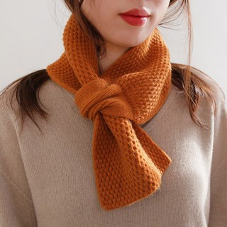 Vavisoo 꼬비 鬆餅針織圍巾