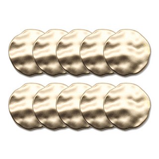 大衣 開襟衫 巴比倫鈕扣 21mm, 金色黑塗層, 10個