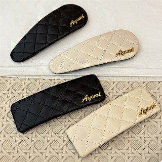 로시끌레르 퀼팅 똑딱이 헤어핀 2종 x 2p 세트