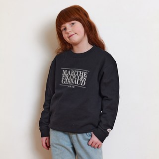 MaritheFrancoisGirbaud 兒童款ENFANT CLASSIC LOGO運動衫
