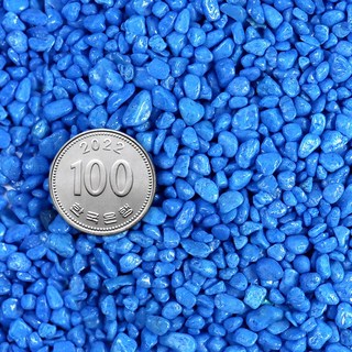 Hwabunworld 彩色寶石 藍色, 1.5kg, 1個