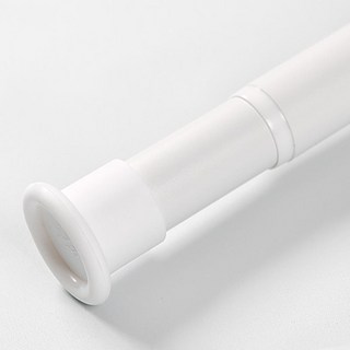 SERYUHOME 圓形強力伸縮桿 32mm, 白色