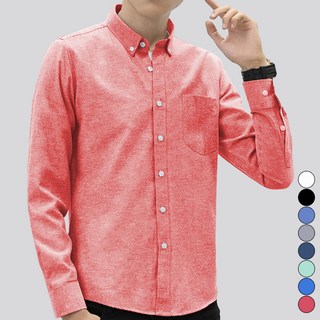 턴키 남녀공용 포켓 다운 버튼 옥스포드 셔츠 TK-1790