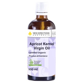 NEW DIRECTIONS 新方向 ACO有機基底油/按摩油/保濕油/基礎油/杏桃核仁油, 100ml, 1個