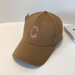 엘쏘 C 자수 베이직 캐주얼 패션 모자