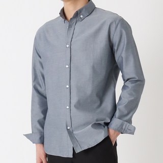 男士Lian基本款牛津襯衫