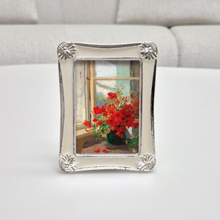 Onmom Company 納骨塔追思相框 迷你尺寸, NO4 銀色, 1個