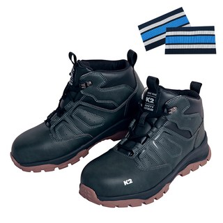 K2 多功能一般作業用安全鞋 113K + 時尚護腿套組, 1套