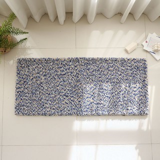 바이빔 카바나 주방매트, 멀티블루